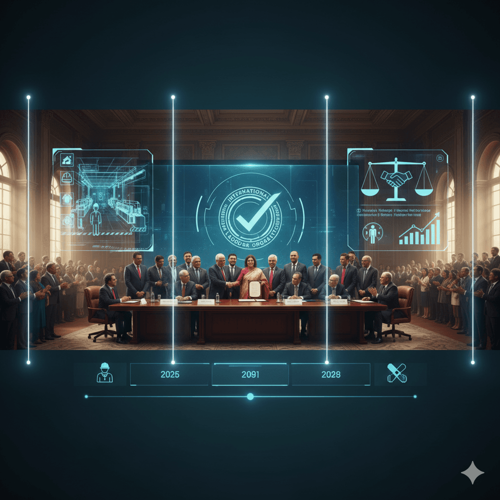 শ্রম নিরাপত্তা জোরদারে যুগান্তকারী পদক্ষেপ: আন্তর্জাতিক শ্রম সংস্থার তিনটি কনভেনশন অনুমোদন