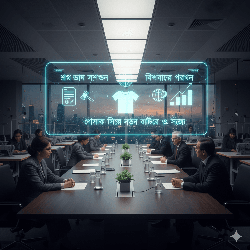 পোশাক শিল্পের নতুন চ্যালেঞ্জ ও সুযোগ: শ্রম আইন সংশোধন ও বিশ্ববাজারে পরিবর্তন